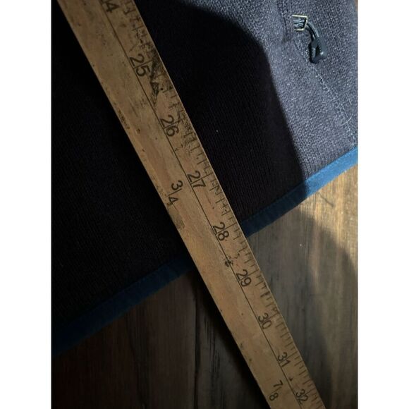 Patagonia Mens Large Snap T Fleece Pullover Blue Pockets Long Sleeve Jacket - Picture 6 of 8